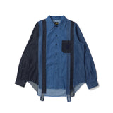 NEEDLES(ニードルズ)|NEEDLES x UNION 5Panel SHIRT(ニードルスユニオン5パネルシャツ)|【公式通販 UNION TOKYO】|ユニオントーキョー