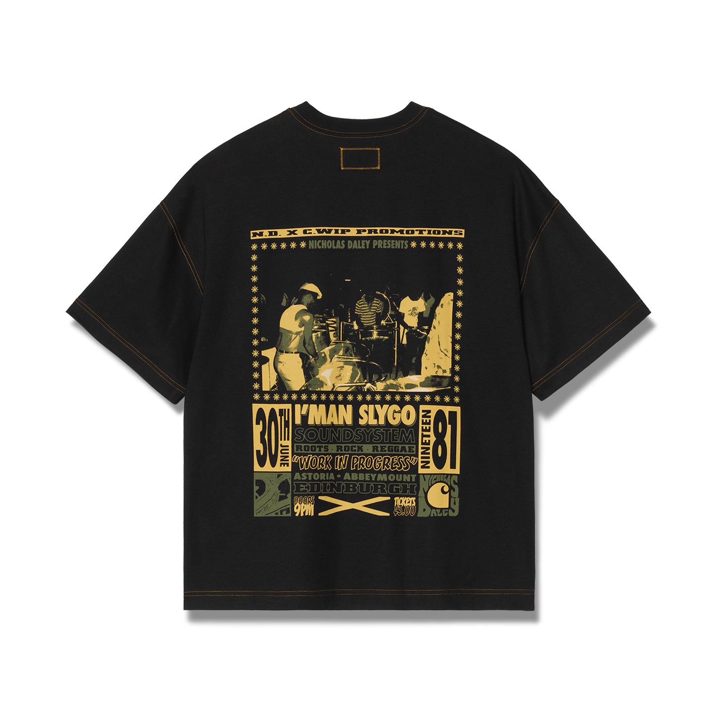 NICHOLAS DALEY POSTER T-SHIRT｜NICHOLAS DALEY｜TOPS