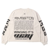 RRR123(アールアールアールワントゥースリー)|DIVINITY PAPER GARDEN LS TEE(ディヴィニティペイパーガーデンエルエスティー)|【公式通販 UNION TOKYO】|ユニオントーキョー