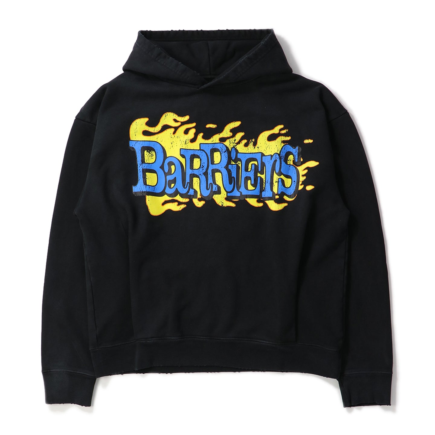 WORLD IN FLAMES HOODIE｜BARRIERS WORLDWIDE｜TOPS（トップス 