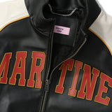 MARTINE ROSE(マーティンローズ)|SUPERBOWL LEATHER JACKET(スーパーボウルレザージャケット)|【公式通販 UNION TOKYO】|ユニオントーキョー