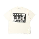 SATOSHI NAKAMOTO(サトシナカモト)|Explicit Codex Tee(エクスプリシットコデックスティー)|【公式通販 UNION TOKYO】|ユニオントーキョー