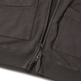 Garment Dyed Field Zip Up Hoodie