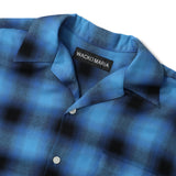 WACKO MARIA(ワコマリア)|OMBRE CHECK OPEN COLLAR SHIRT L/S (TYPE-5) (オンブレチェックオープンカラーシャツL/Sタイプ5)|【公式通販 UNION TOKYO】|ユニオントーキョー