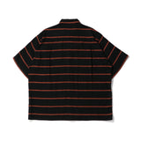 WACKO MARIA(ワコマリア)|STRIPED OPEN COLLAR SHIRT S/S ( TYPE-1 )(ストライプドオープンカラーシャツS/Sタイプ1)|【公式通販 UNION TOKYO】|ユニオントーキョー