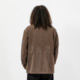 Synthetic Leather Field Jacket