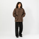 Synthetic Leather Field Jacket