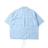 nanamica(ナナミカ)|Open Collar Cupra Hemp S/S Shirt(オープンカラー キュプラヘンプショートスリーブシャツ)|【公式通販 UNION TOKYO】|ユニオントーキョー