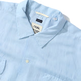 nanamica(ナナミカ)|Open Collar Cupra Hemp S/S Shirt(オープンカラー キュプラヘンプショートスリーブシャツ)|【公式通販 UNION TOKYO】|ユニオントーキョー