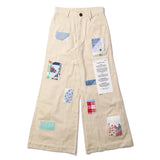 Bethany Williams(べサニー ・ウィリアムズ)|Quilted Patch Flared Trousers(キルティッド パッチ フレアード トラウザー)|【公式通販 UNION TOKYO】|ユニオントーキョー