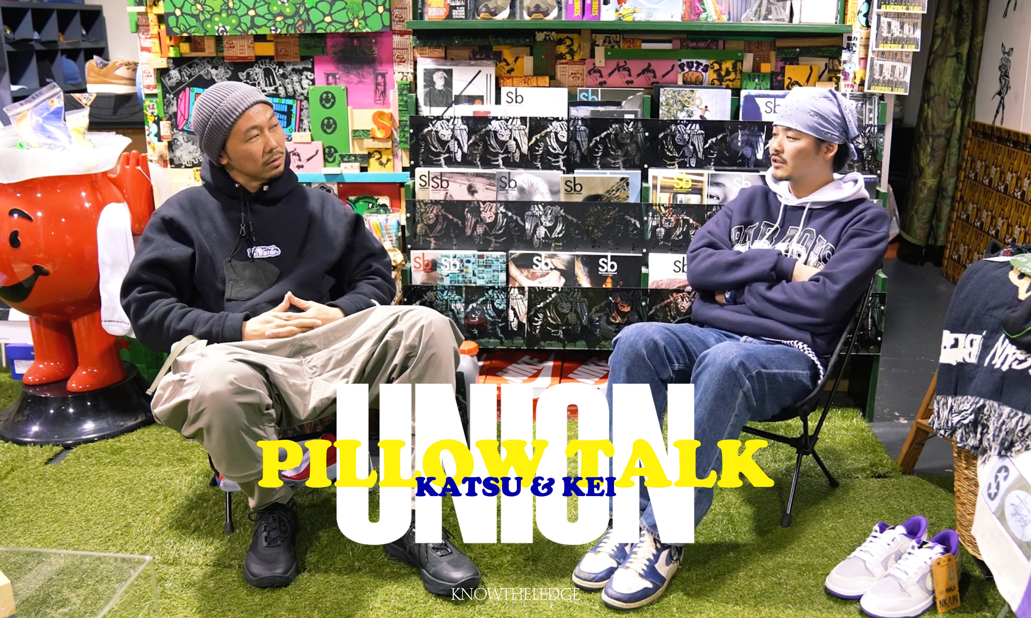 KNOW THE LEDGE / PILLOW TALK KATSU & KEI