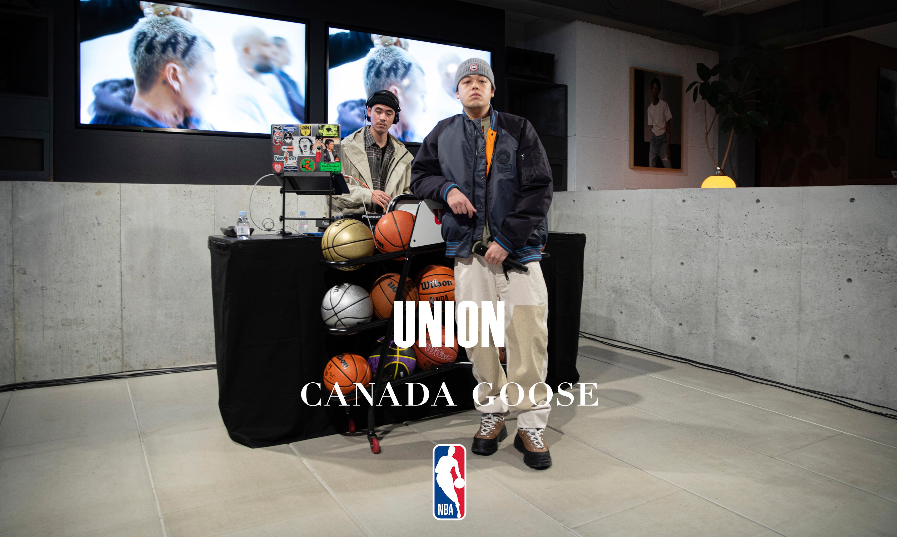 UNION x CANADA GOOSE x NBA COLLECTION 