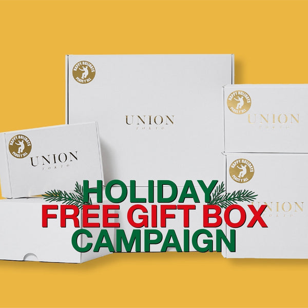 Information | HOLIDAY25 FREE GIFT BOX CAMPAIGN｜【公式通販 UNION