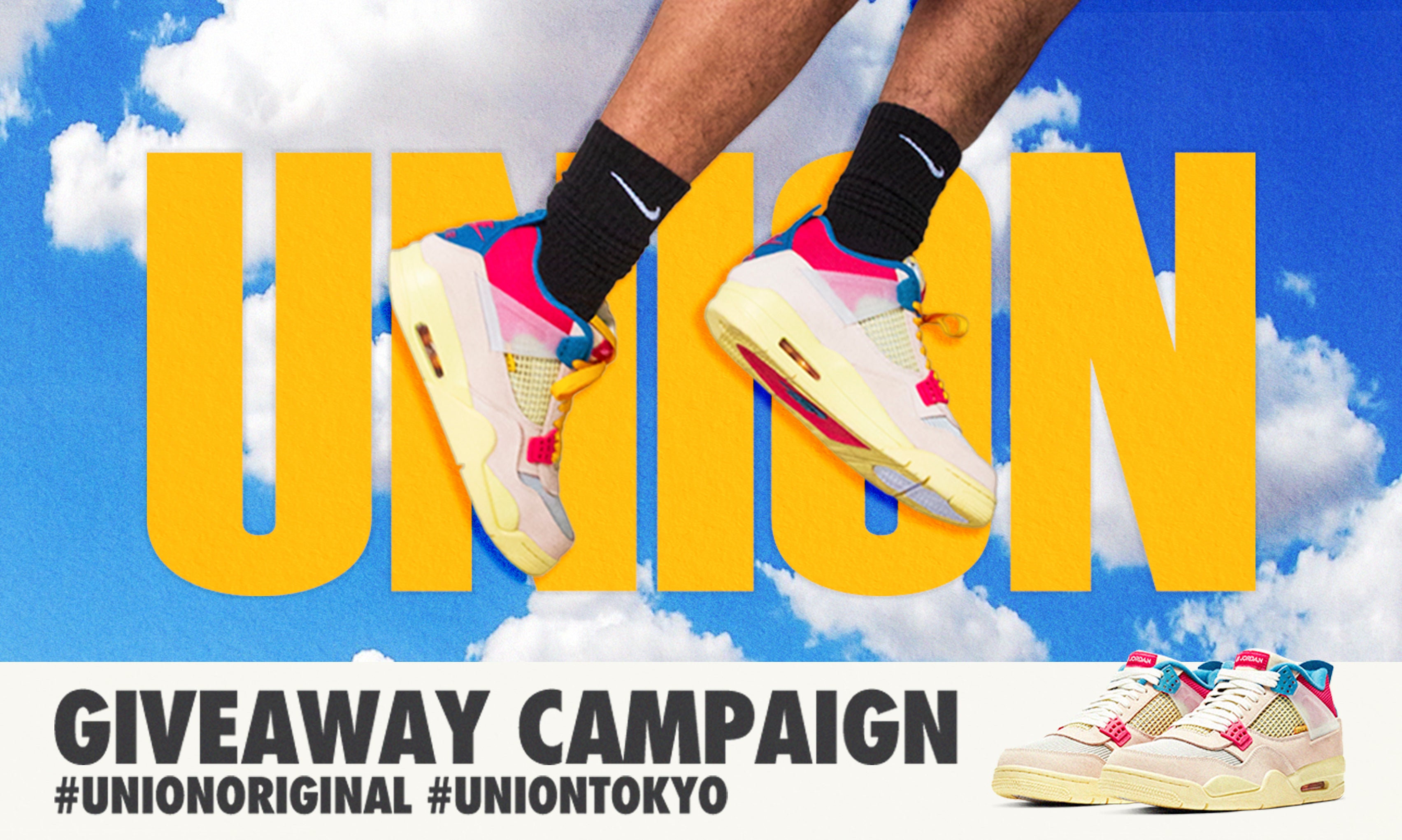 UNION JORDAN GIVEAWAY CAMPAIGN
