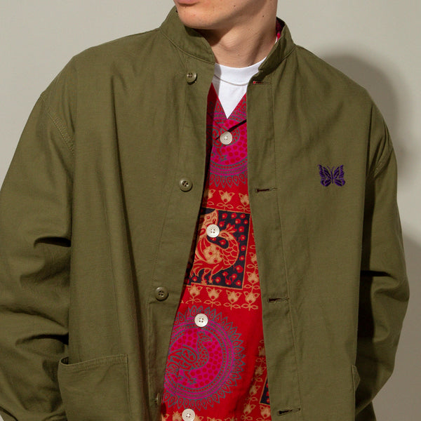 トップス Needles TrackCrewNeckShirt 22aw sizeL NEEDLES/ニードルズ】TRACK CREW NECK SHIRT - POLY SMOOTH
