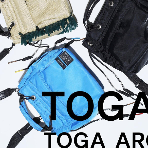 ◆希少◆PORTER × TOGA◆Packable tote◆2WAY◆コラボ トーガ × ポーターのコラボバッグ第3弾、バンダナ柄トート