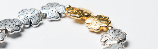 GOTTLOB WORLD クローバー ブレスレット EDITION 3 SILVER/GOLD｜GOTTLOB WORLD｜ACCESSORIES