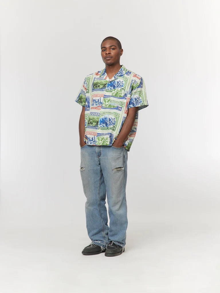 REVOLUTION CAMP COLLAR SHIRT