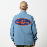 KING LOGO TWILL COACHES JACKET