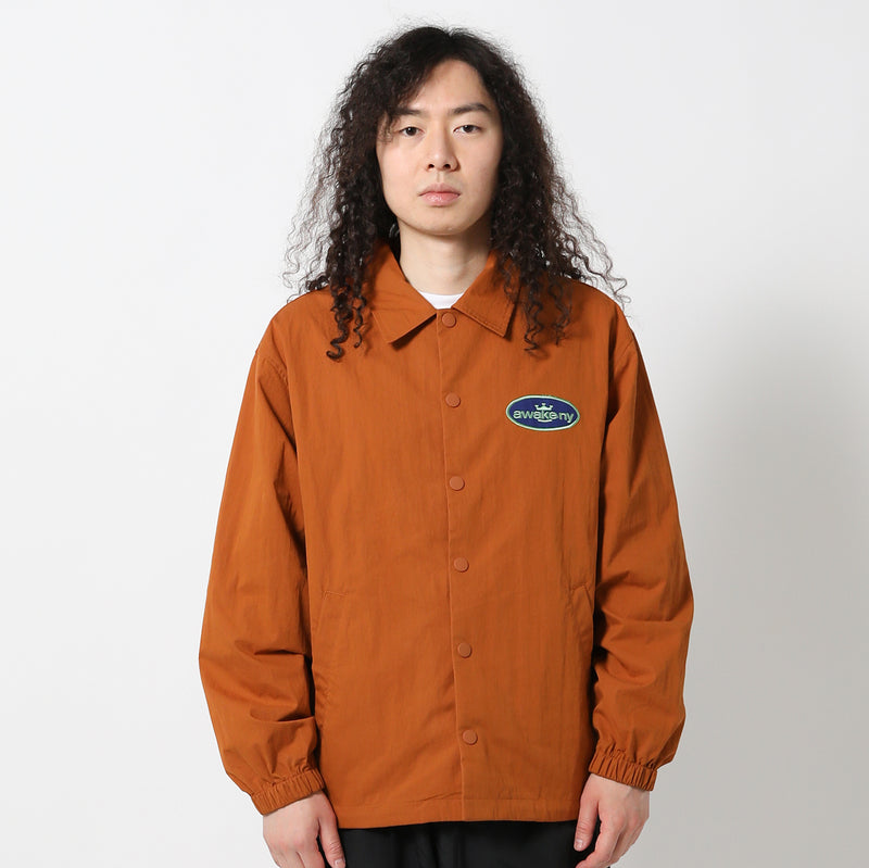 KING LOGO TWILL COACHES JACKET