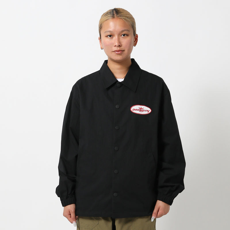 KING LOGO TWILL COACHES JACKET