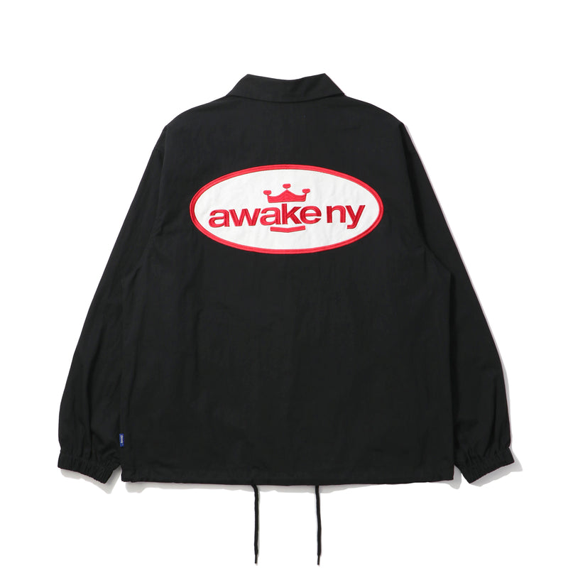 AWAKE NY(アウェイクニューヨーク)｜KING LOGO TWILL COACHES JACKET(ニットロゴツイルコーチズジャケット)｜【公式通販 UNION TOKYO】｜ユニオントーキョー