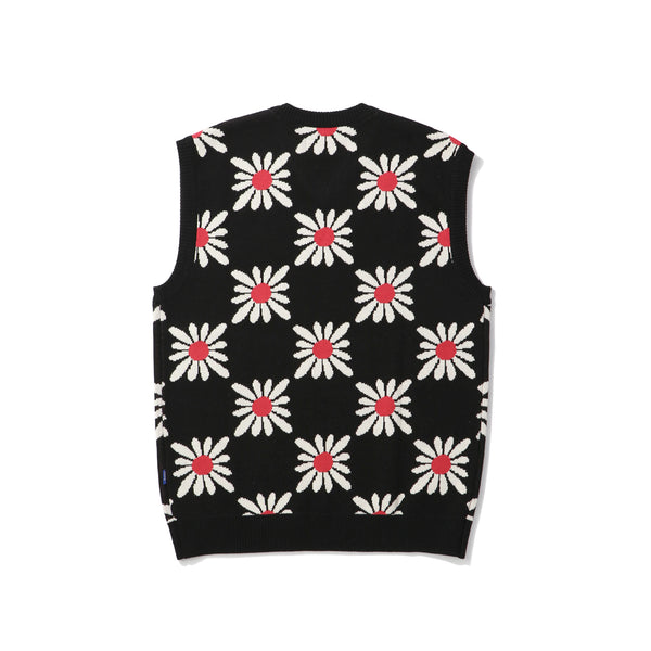 AWAKE NY(アウェイクニューヨーク)｜CHECKERED FLORAL SWEATER VEST(チェッカードフローラルセーターベスト)｜【公式通販 UNION TOKYO】｜ユニオントーキョー