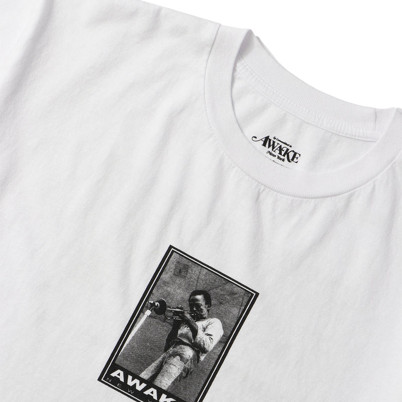 AWAKE NY(アウェイクニューヨーク)｜MILES DAVIS PRINTED SHORT SLEEVE TEE(マイルスデイビスプリンテッドショートスリーブティー)｜【公式通販 UNIONT TOKYO】｜ユニオントーキョー