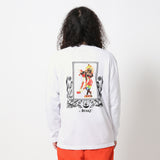 MIND BODY PRINTED LONGSLEEVE TEE