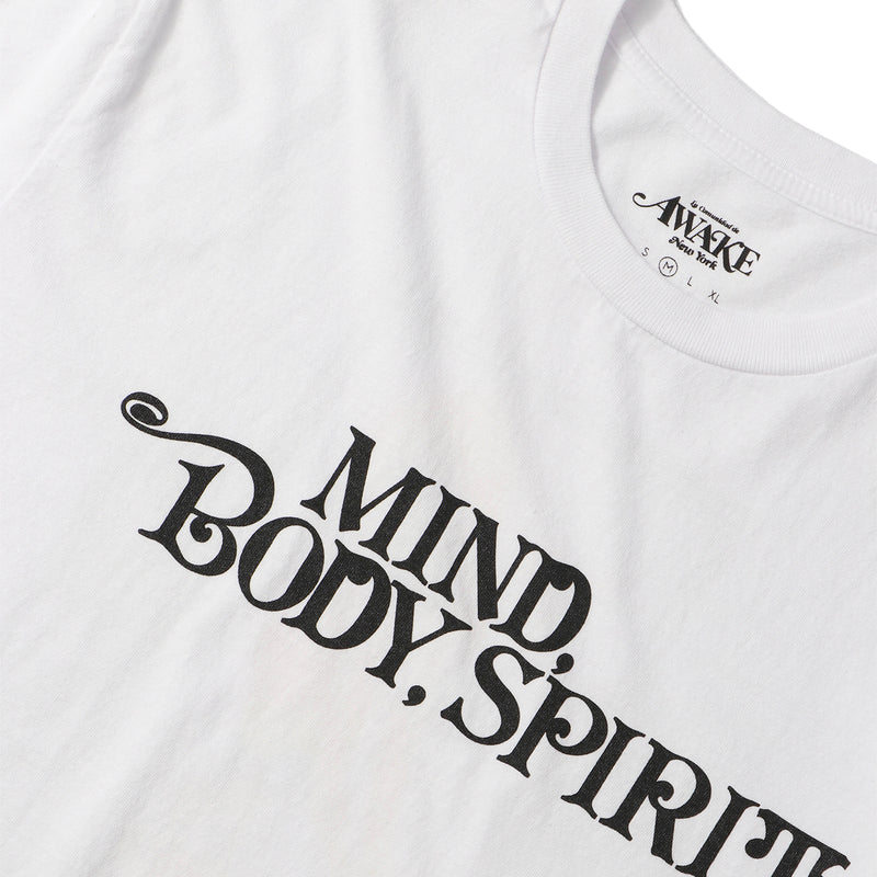 AWAKE NY(アウェイクニューヨーク)｜MIND BODY PRINTED LONGSLEEVE TEE(マインドボディプリンテッドォングスリーブティー)｜【公式通販 UNIONT TOKYO】｜ユニオントーキョー