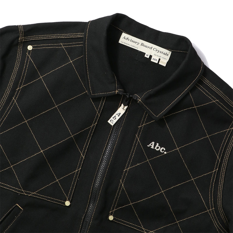 ADVISORY BOARD CRYSTALS(アドバイザリーボードクリスタルズ)｜Abc 123 Diamond Stitch Harrington Jacket(エービーシーワンツースリーダイアモンドスティッチハリングトンジャケット)｜【公式通販 UNION TOKYO】｜ユニオントーキョー