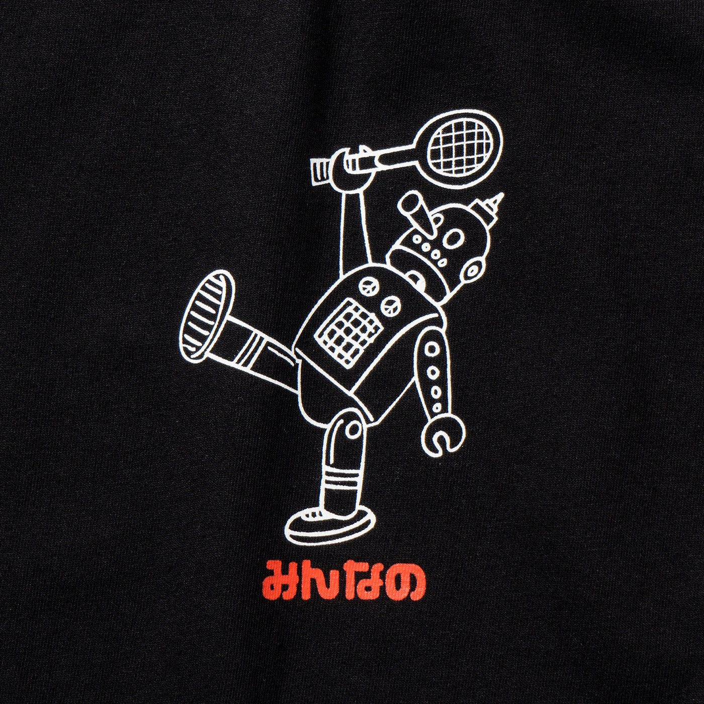 minnano ミンナノ min-nano MN Arch logo crew minnano MN Arch logo crewneck
