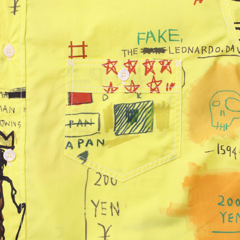 JUNYA WATANABE MAN(ジュンヤワタナベマン)｜COTTON BROAD PRINT Jean-Michel Basquiat SHIRTS(コットンブロードプリント ジャンミシェルバスキアシャツ)｜【公式通販 UNION TOKYO】｜ユニオントーキョー