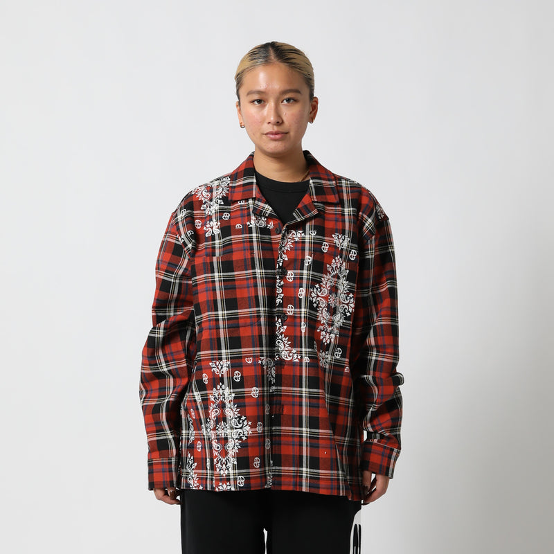 AWAKE NY(アウェイクニューヨーク)｜PAISLEY PRINTED FLANNEL SHIRT(ペイズリープリンテッドフランネルシャツ)｜【公式通販 UNIONT TOKYO】｜ユニオントーキョー