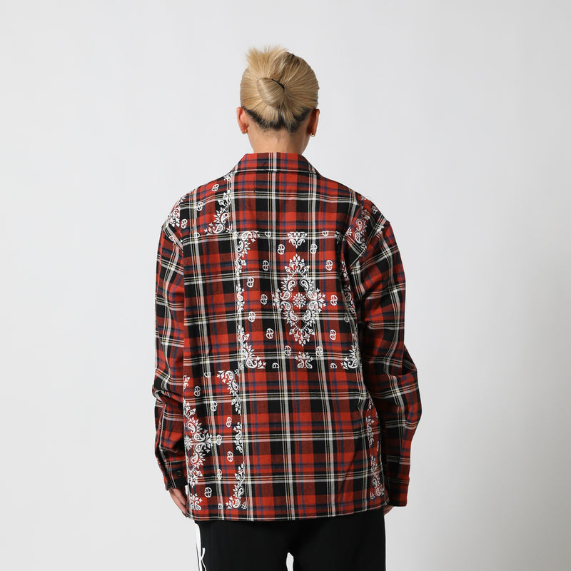 AWAKE NY(アウェイクニューヨーク)｜PAISLEY PRINTED FLANNEL SHIRT(ペイズリープリンテッドフランネルシャツ)｜【公式通販 UNION TOKYO】｜ユニオントーキョー