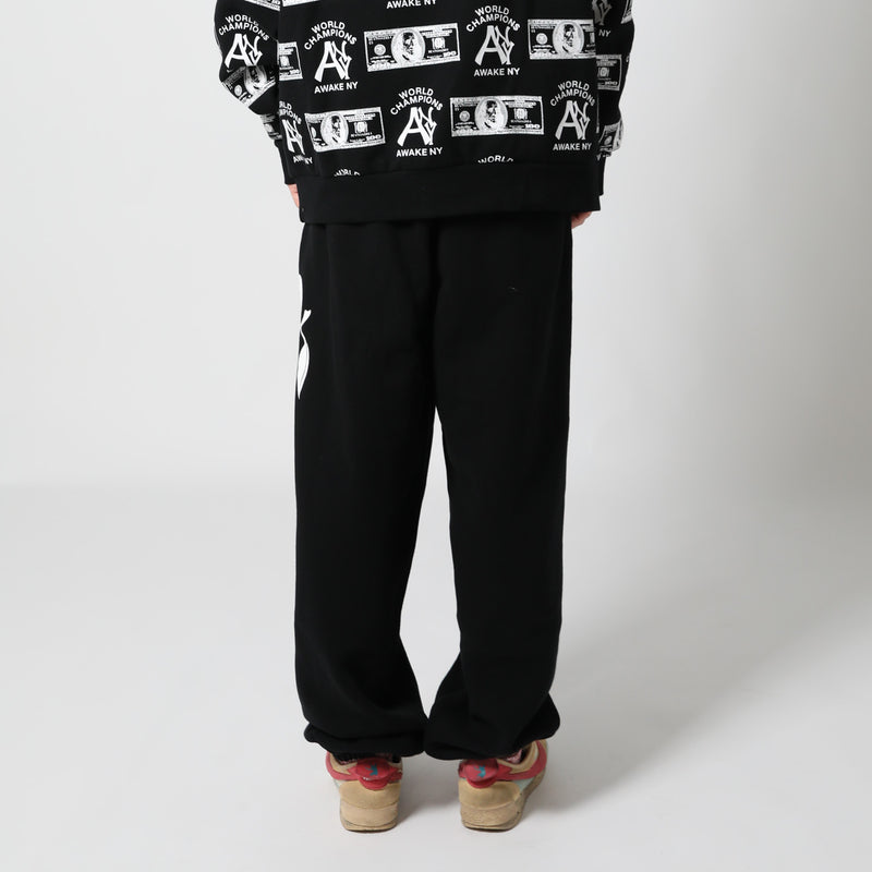 AWAKE NY(アウェイクニューヨーク)｜APPLE LOGO SWEATPANT(アップルロゴスウェットパンツ)｜【公式通販 UNIONT TOKYO】｜ユニオントーキョー
