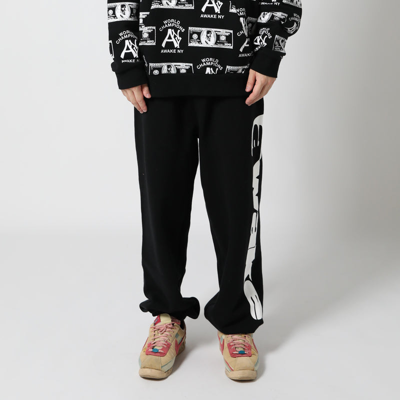 AWAKE NY(アウェイクニューヨーク)｜APPLE LOGO SWEATPANT(アップルロゴスウェットパンツ)｜【公式通販 UNIONT TOKYO】｜ユニオントーキョー