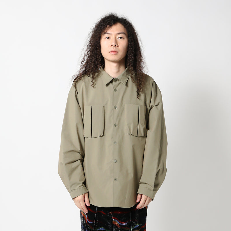 DIGAWEL(ディガウェル)｜Big PK Oversized Shirt(ビッグPKオーバー