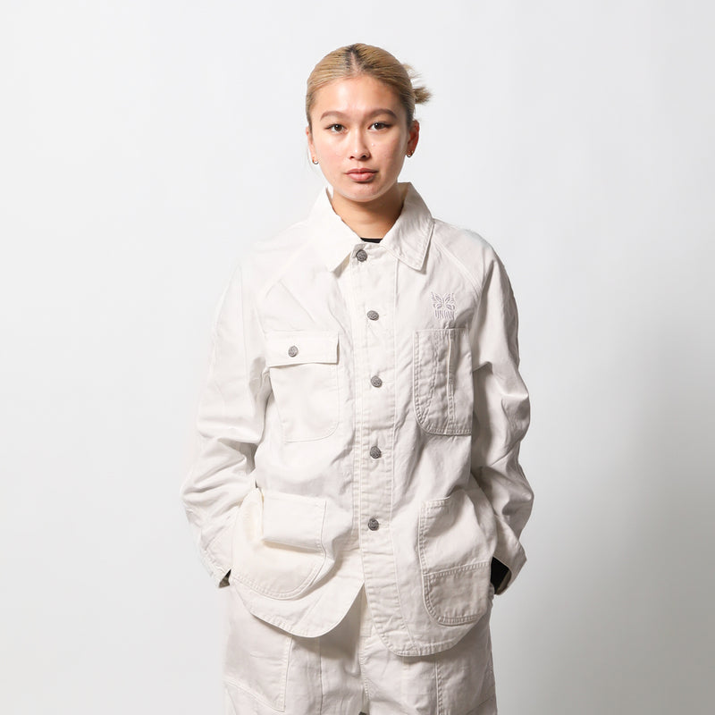 NEEDLES(ニードルズ)｜UNION x NEEDLES Coverall - White Back Sateen(ユニオンニードルズカバーオール　ホワイトバクサテン)｜【公式通販 UNION TOKYO】｜ユニオントーキョー