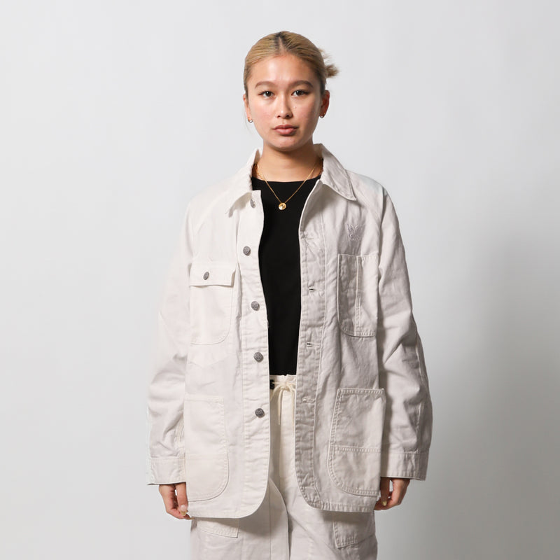 NEEDLES(ニードルズ)｜UNION x NEEDLES Coverall - White Back Sateen(ユニオンニードルズカバーオール　ホワイトバクサテン)｜【公式通販 UNION TOKYO】｜ユニオントーキョー