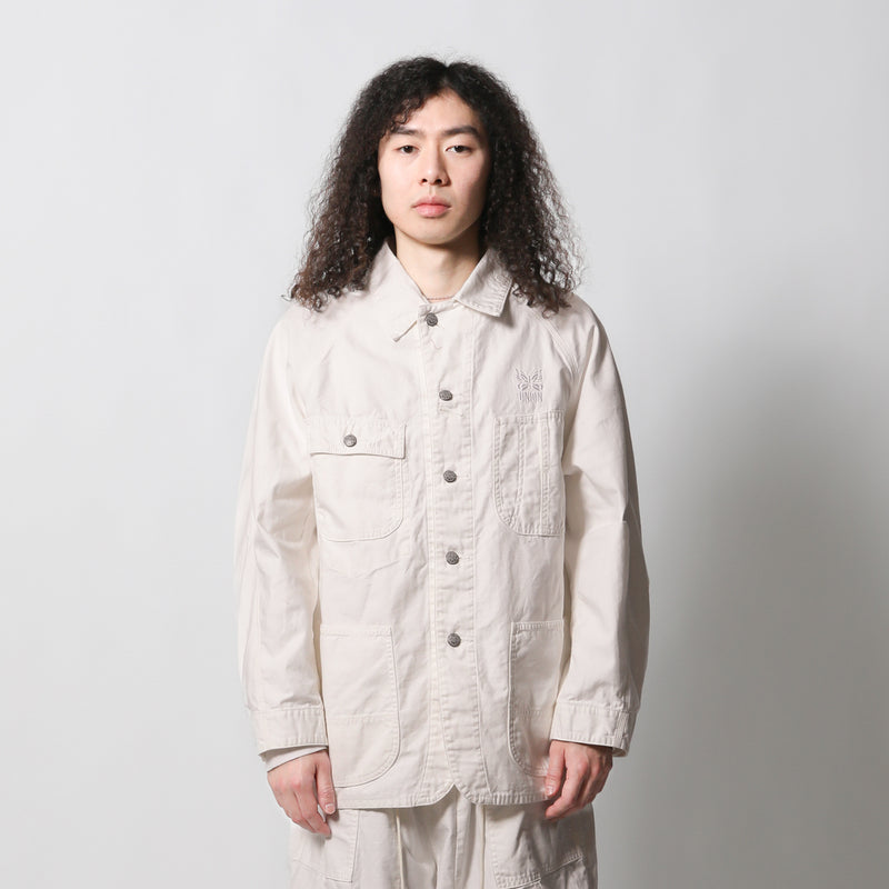 NEEDLES(ニードルズ)｜UNION x NEEDLES Coverall - White Back Sateen(ユニオンニードルズカバーオール　ホワイトバクサテン)｜【公式通販 UNION TOKYO】｜ユニオントーキョー