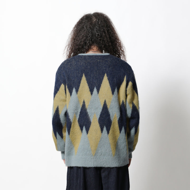 NEEDLES(ニードルズ)｜UNION x NEEDLES  Mohair Cardigan - Diamond(ユニオンニードルズモヘアーカーディガン　ダイアモンド)｜【公式通販 UNION TOKYO】｜ユニオントーキョー