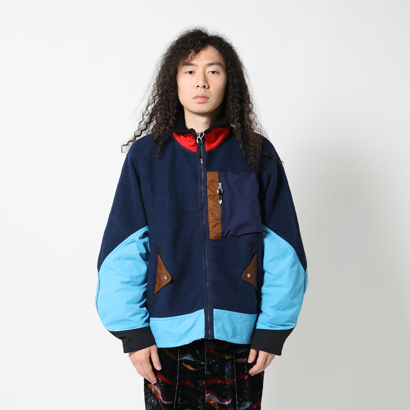 TOGA(トーガ)｜Wool jersey blouson(ウールジャージーブルゾン