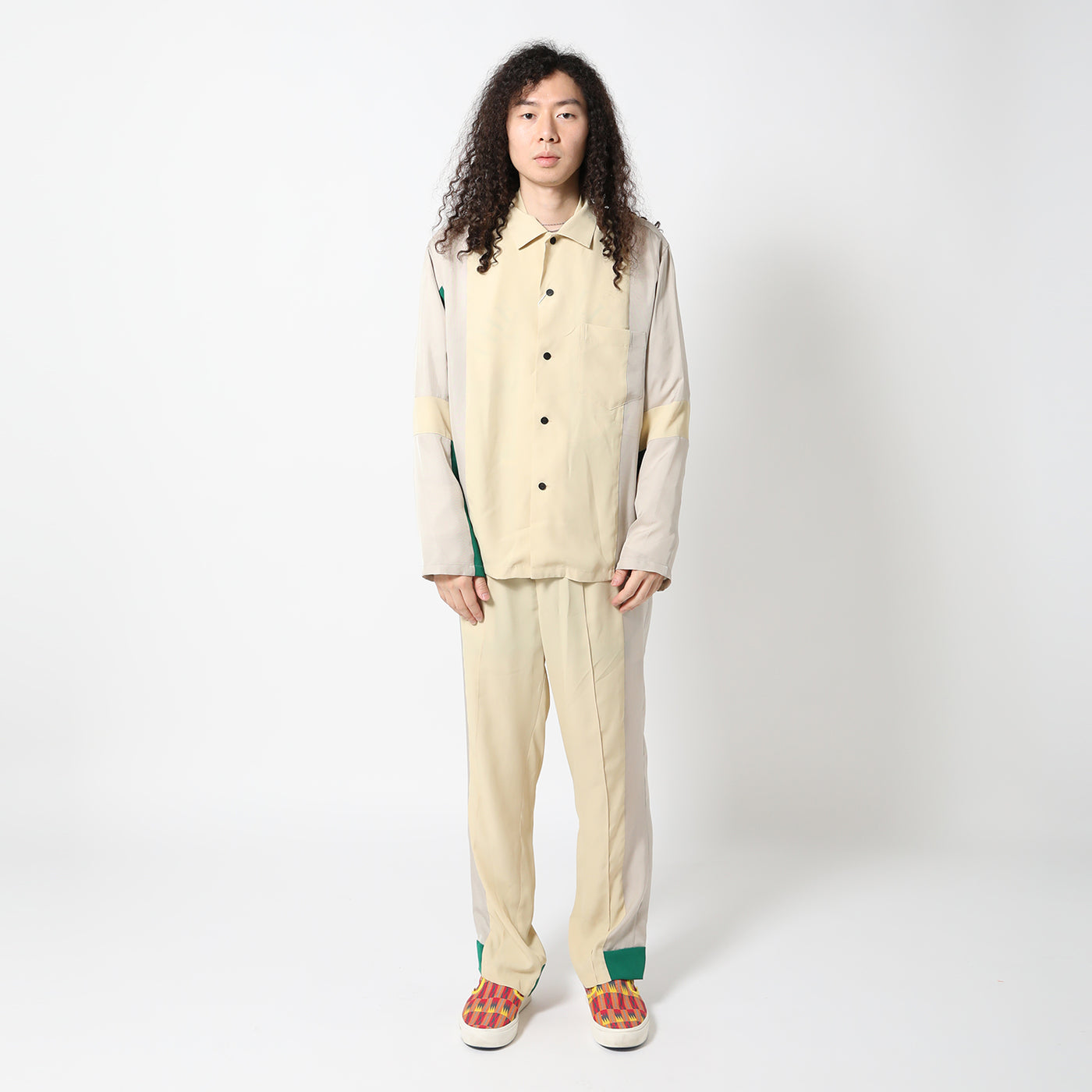 TOGA(トーガ)｜Patchwork inner pants(パッチワークインナー