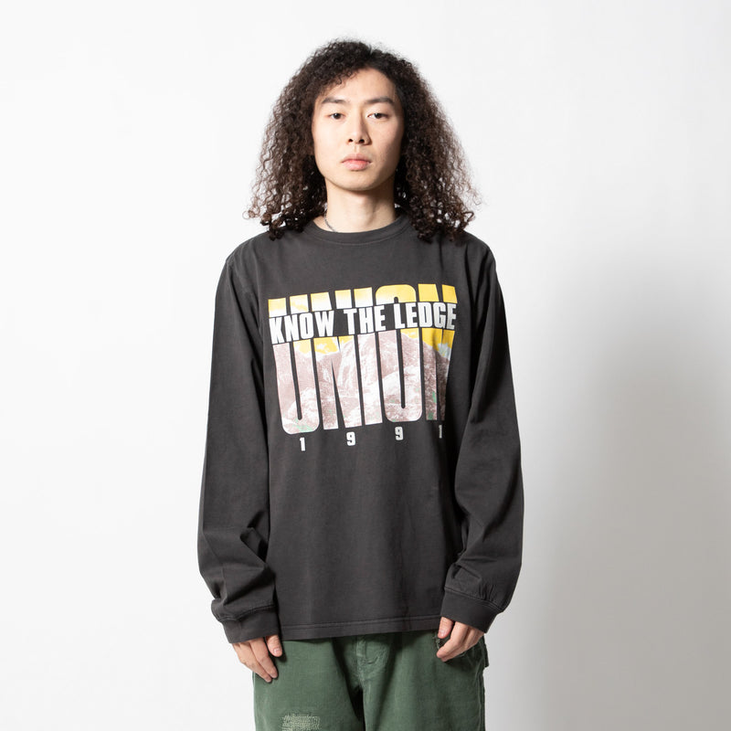 UNION ORIGINAL(ユニオンオリジナル)｜ELEVATION L/S TEE(エレヴェイションLSティー)｜【公式通販 UNION TOKYO】｜ユニオントーキョー