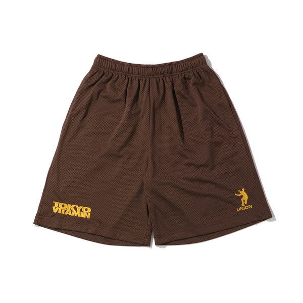 TOKYO VITAMIN(トーキョービタミン)｜tokyovitamin x UNION BASKETBALL SHORTS(トウキョウビタミン　ユニオンバスケットボールショーツ)｜【公式通販 UNION TOKYO】｜ユニオントーキョー