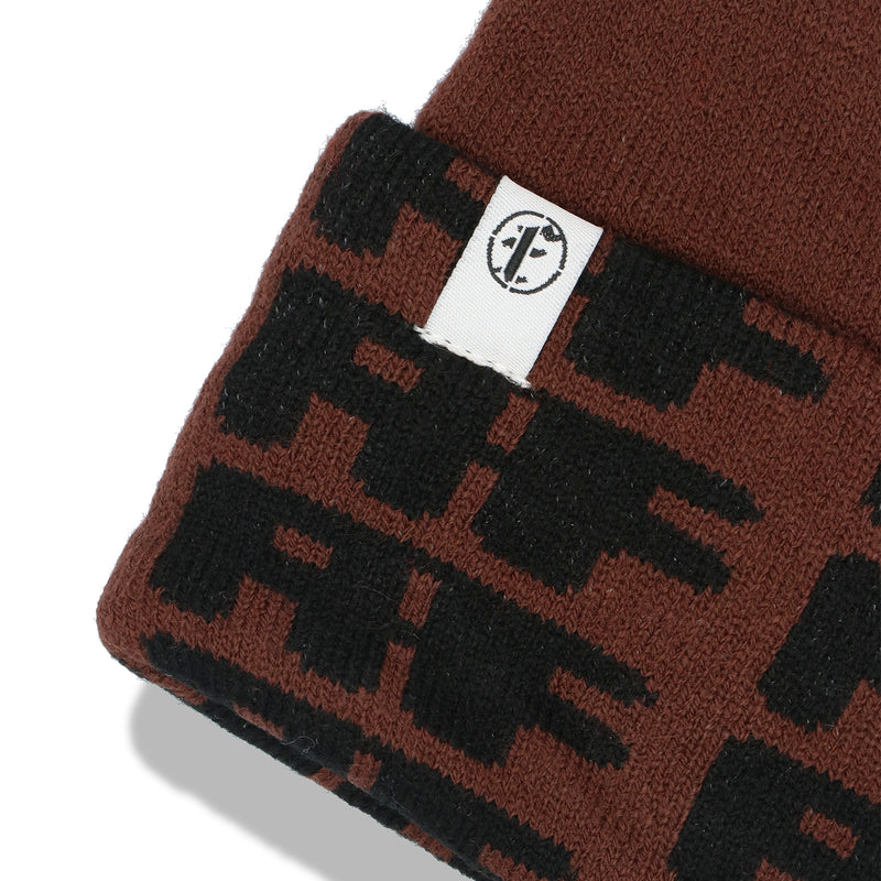 Fake Ass Flowers(フェイクアスフラワーズ)｜Square Logo Beanie(スクエアーロゴビーニー)｜【公式通販 UNIONT TOKYO】｜ユニオントーキョー