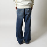 KidSuper(キッドスーパー)｜Fire Escape Embroidered Jeans(ファイヤーエスケイプエンブロイダードジーンズ)｜【公式通販 UNIONT TOKYO】｜ユニオントーキョー