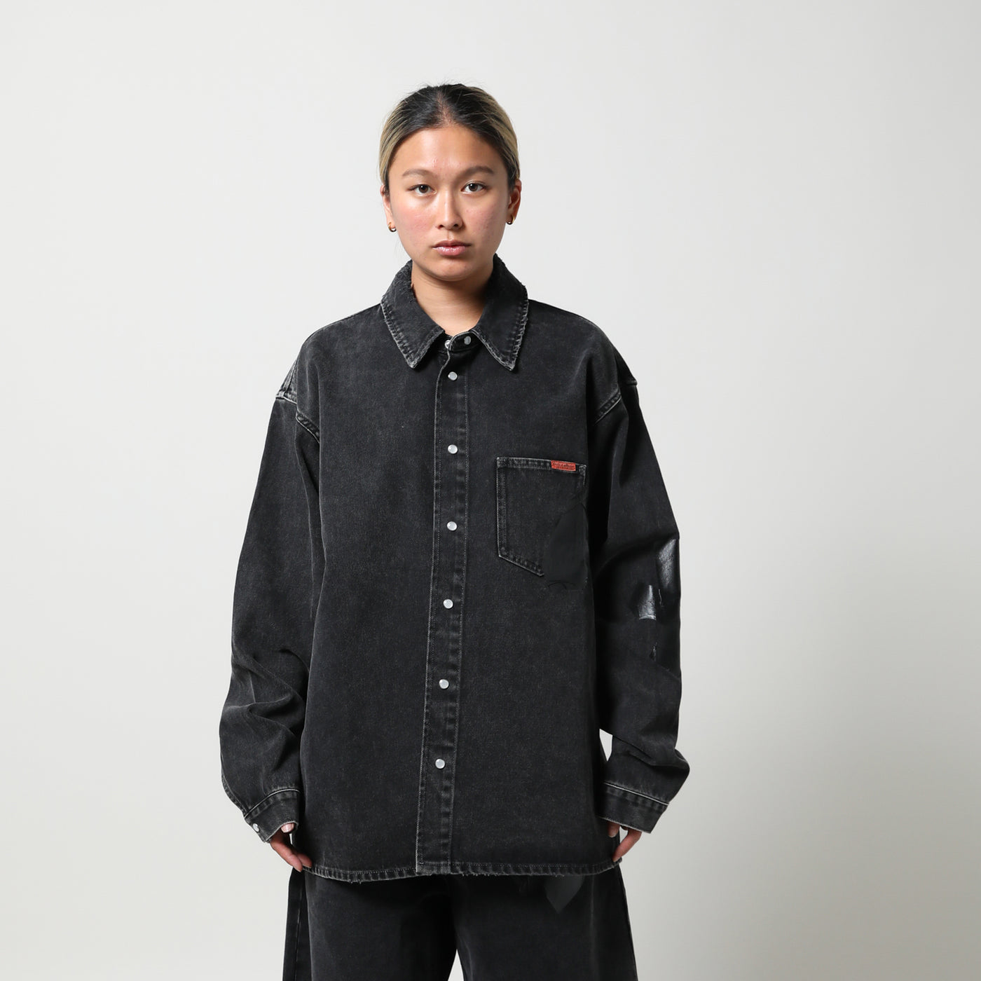 MARTINE ROSE(マーティンローズ)｜DENIM OVERSHIRT(デニムオーバー 