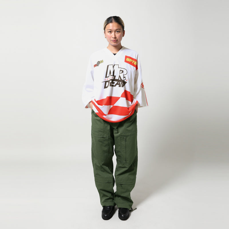 MARTINE ROSE(マーティンローズ)｜OVERSIZED FOOTBALL TOP(オーバーサイズフットボールトップ)｜【公式通販 UNION TOKYO】｜ユニオントーキョー